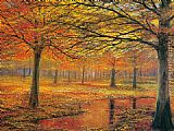 Peter Ellenshaw Breathtaking Views Autumn Day painting
